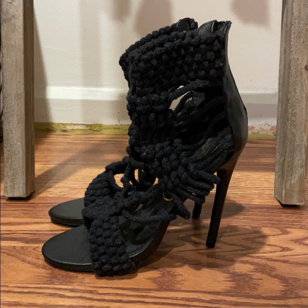 Privileged Macrame Heels - image 2